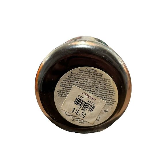 Yankee Candle Vineyard 22oz Large Jar New Black Label Retired Black Band - Picture 2 of 3